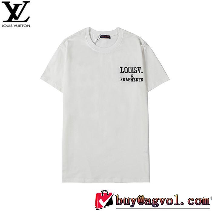 最先端のスタイル ルイ ヴィトン2色可選  LOUIS VUITTON 2020SS人気 半袖TシャツVIP価格SALE
