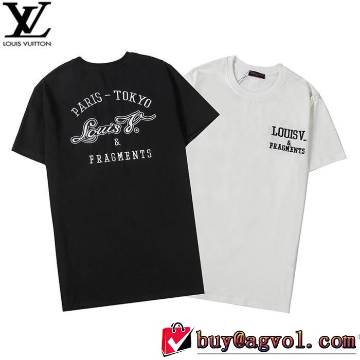 最先端のスタイル ルイ ヴィトン2色可選  LOUIS VUITTON 2020SS人気 半袖TシャツVIP価格SALE