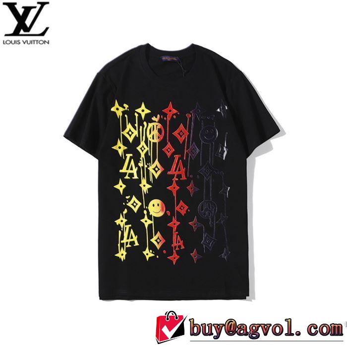 2色可選 ルイ ヴィトン おしゃれな人が持っている LOUIS VUITTON 半袖Tシャツ １点限り！VIPセール