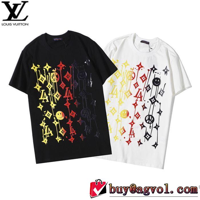 2色可選 ルイ ヴィトン おしゃれな人が持っている LOUIS VUITTON 半袖Tシャツ １点限り！VIPセール