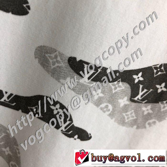 2020話題の商品 2色可選 ルイ ヴィトン LOUIS VUITTON 飽きもこないデザイン 半袖Tシャツ