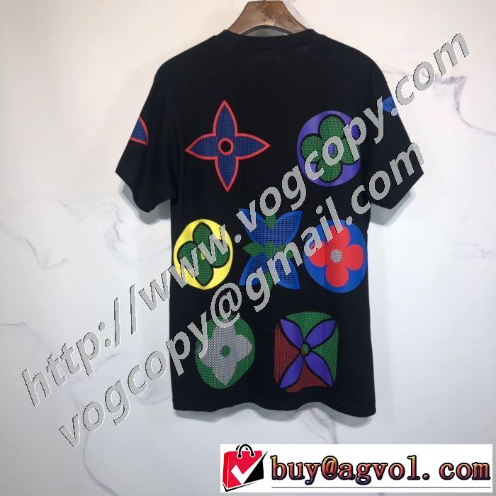 ルイ ヴィトン 本当に嬉しいアイテム 2色可選 LOUIS VUITTON 差をつけたい人にもおすすめ 半袖Tシャツ