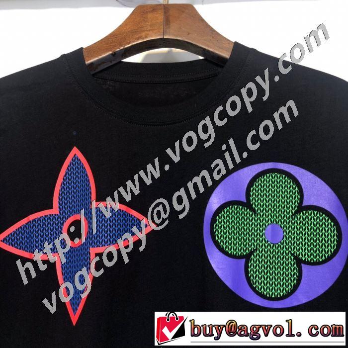 ルイ ヴィトン 本当に嬉しいアイテム 2色可選 LOUIS VUITTON 差をつけたい人にもおすすめ 半袖Tシャツ