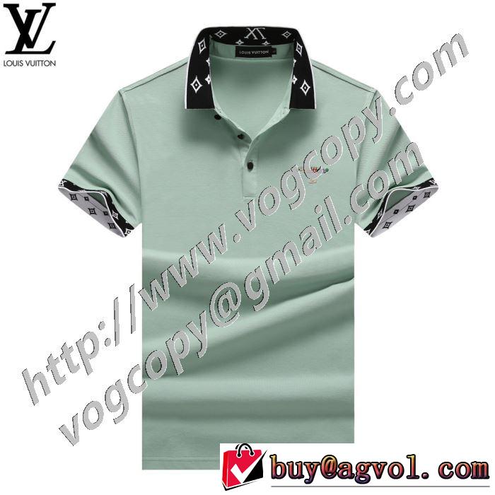 3色可選 春夏コレクション新品 ルイ ヴィトン LOUIS VUITTON 半袖Tシャツ 普段見ないデザインばかり