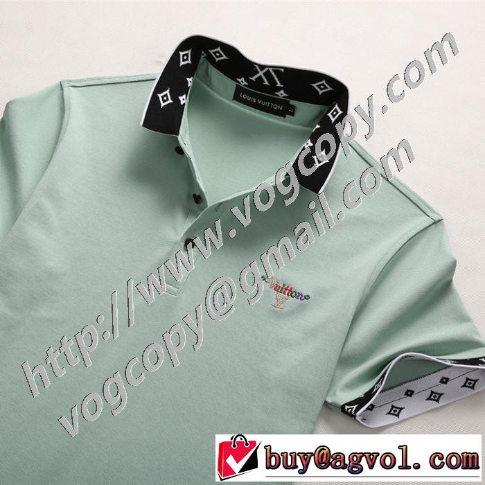 3色可選 春夏コレクション新品 ルイ ヴィトン LOUIS VUITTON 半袖Tシャツ 普段見ないデザインばかり
