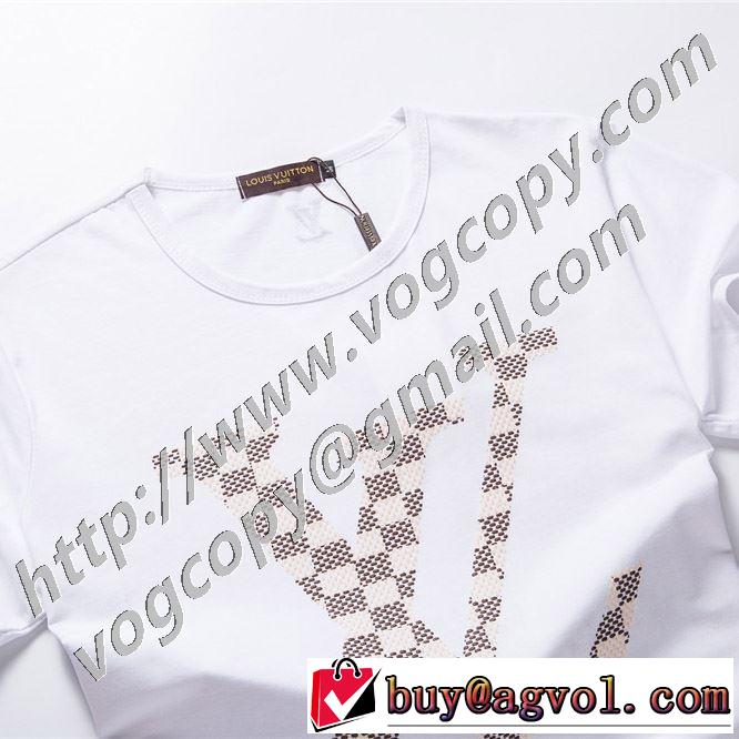 2色可選 ルイ ヴィトン 普段見ないデザインばかり LOUIS VUITTON 非常にシンプルなデザインな 半袖Tシャツ