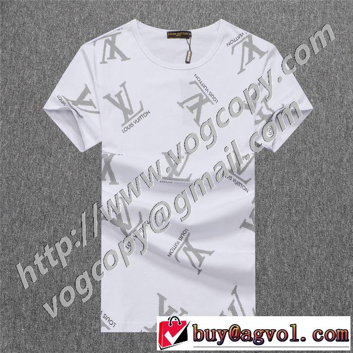 海外でも人気なブランド 半袖Tシャツ 2色可選 幅広いアイテムを展開 ルイ ヴィトン LOUIS VUITTON