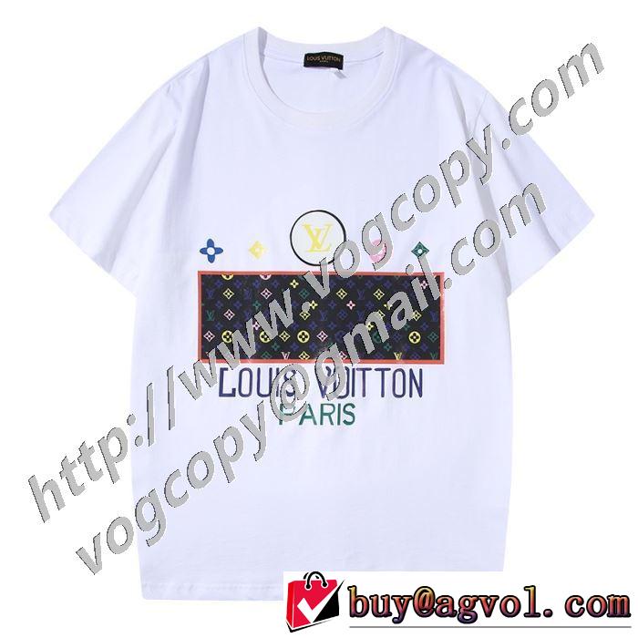 2020年春限定 2色可選 ルイ ヴィトン LOUIS VUITTON 今なお素敵なアイテムだ 半袖Tシャツ