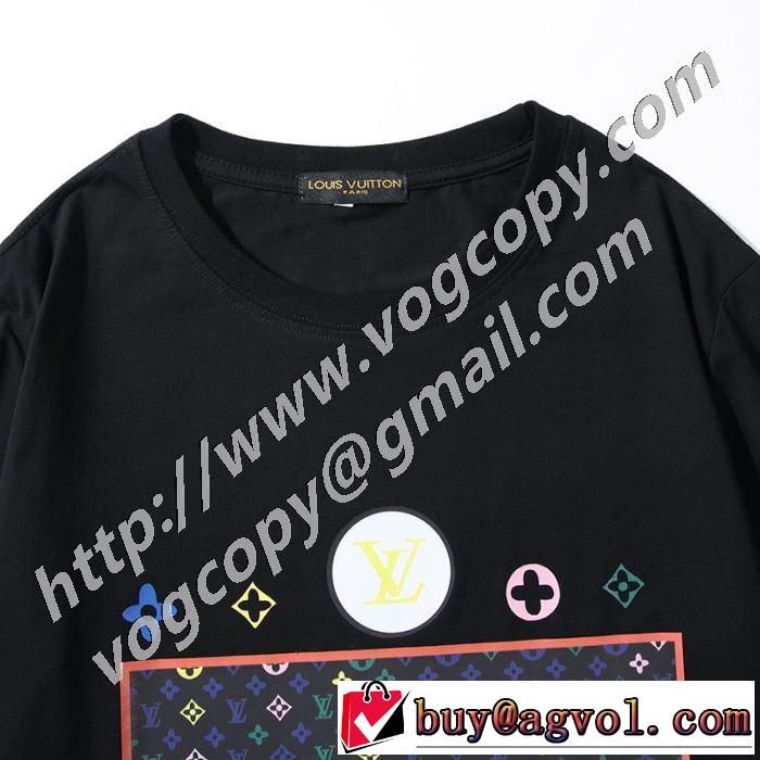 2020年春限定 2色可選 ルイ ヴィトン LOUIS VUITTON 今なお素敵なアイテムだ 半袖Tシャツ