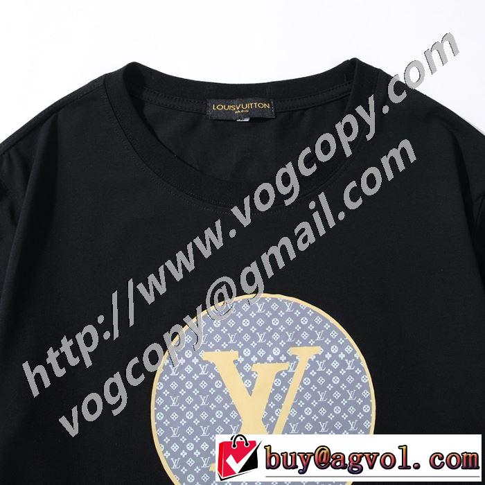 ルイ ヴィトン大幅割引価格 2色可選  LOUIS VUITTON 今年の春トレンド 半袖Tシャツ 大人の新作こそ