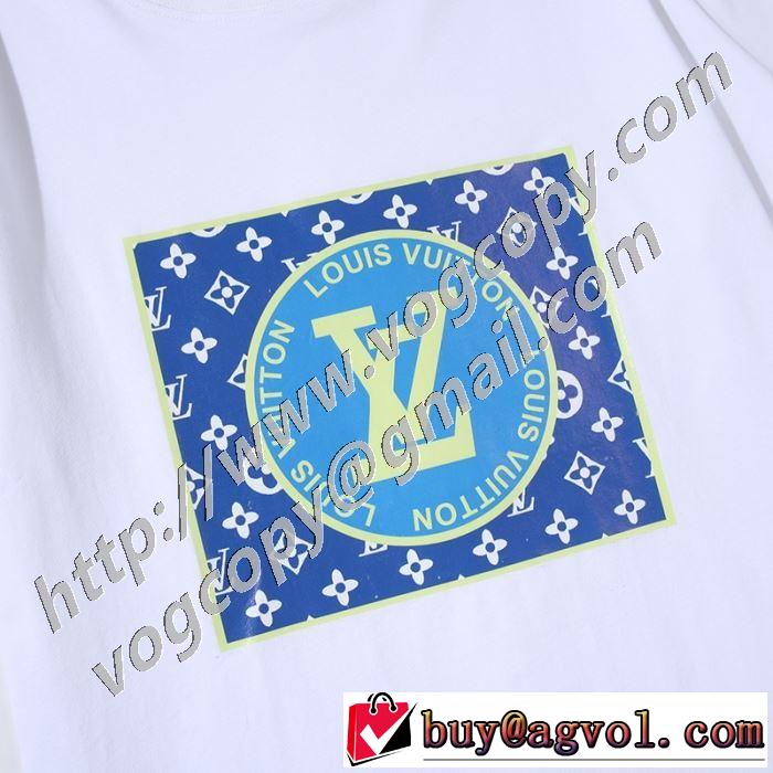 おしゃれに大人の必見 2色可選 半袖Tシャツ 驚きのプライス ルイ ヴィトン LOUIS VUITTON