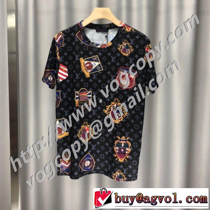 最もオススメ 半袖Tシャツ 確定となる上品 ルイ ヴィトン LOUIS VUITTON 海外でも大人気