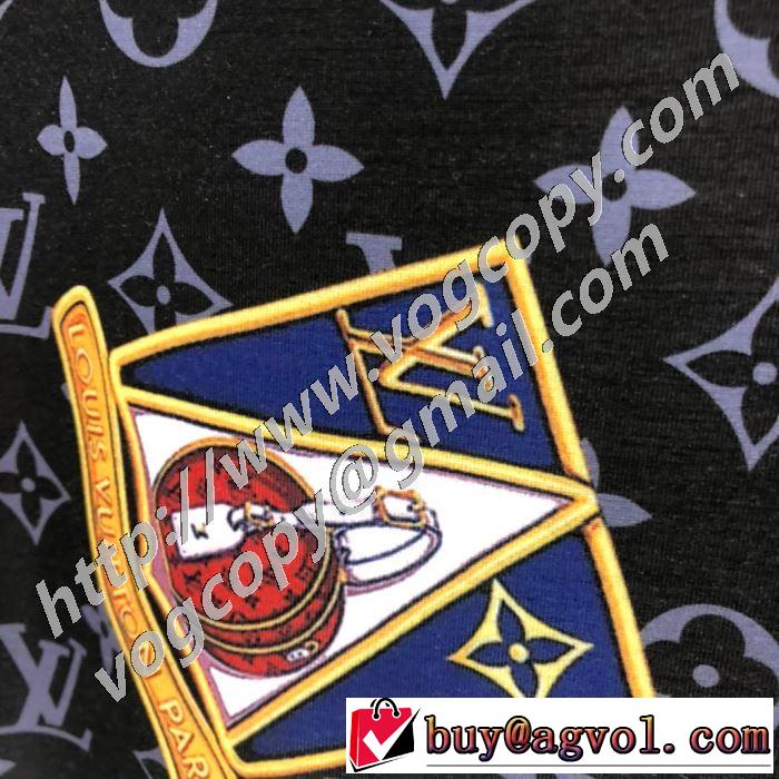 最もオススメ 半袖Tシャツ 確定となる上品 ルイ ヴィトン LOUIS VUITTON 海外でも大人気