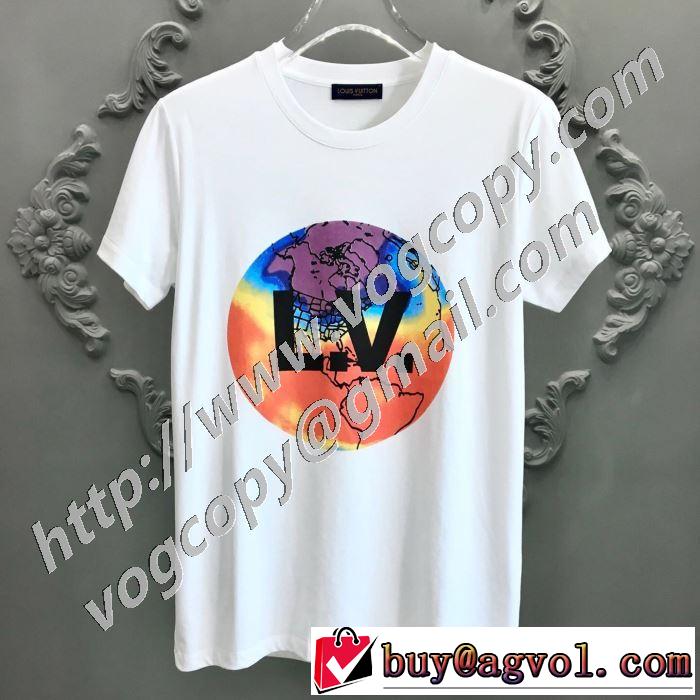 ルイ ヴィトン 2色可選 日本未入荷カラー LOUIS VUITTON 上品に着こなせ 半袖Tシャツ 注目を集めてる