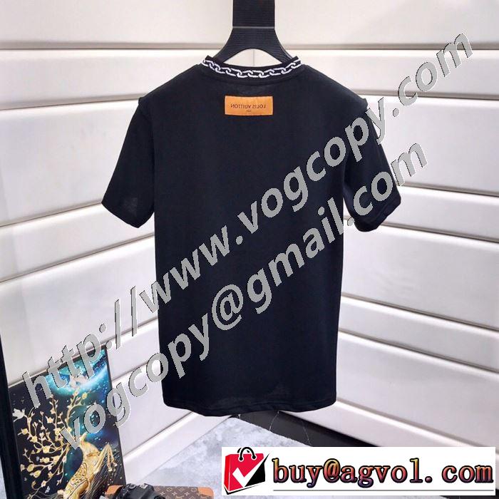 2色可選 半袖Tシャツ 海外限定ライン ルイ ヴィトン 使いやすい新品 LOUIS VUITTON 世界共通のアイテム