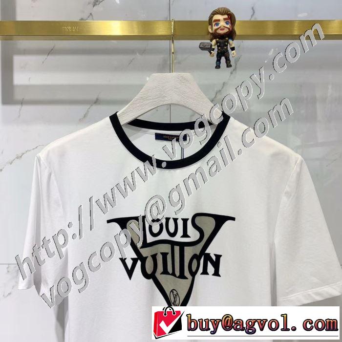 20SSトレンド 半袖Tシャツ 是非ともオススメしたい ルイ ヴィトン LOUIS VUITTON