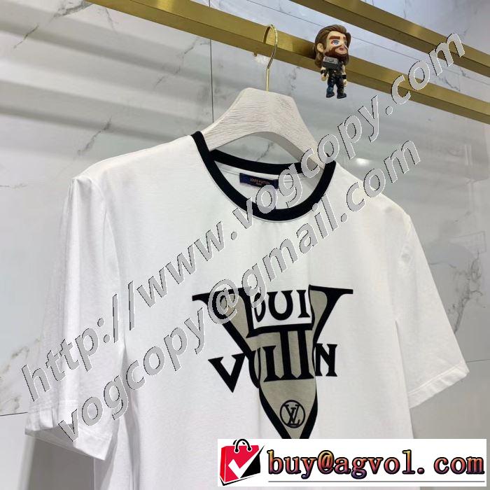 20SSトレンド 半袖Tシャツ 是非ともオススメしたい ルイ ヴィトン LOUIS VUITTON