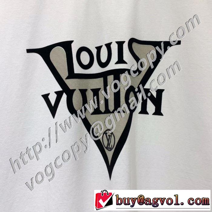 20SSトレンド 半袖Tシャツ 是非ともオススメしたい ルイ ヴィトン LOUIS VUITTON