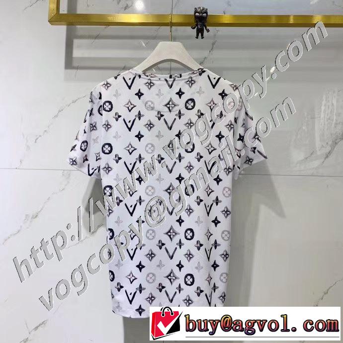 価格も嬉しいアイテム 半袖Tシャツ 手頃価格でカブり知らず ルイ ヴィトン LOUIS VUITTON