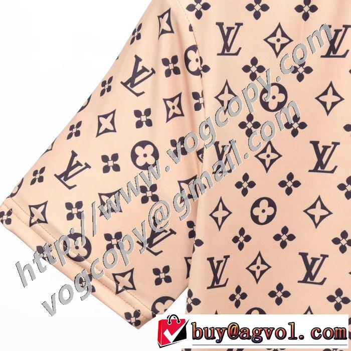 半袖Tシャツ 2色可選 人気ランキング最高 ルイ ヴィトン LOUIS VUITTON 有名ブランドです
