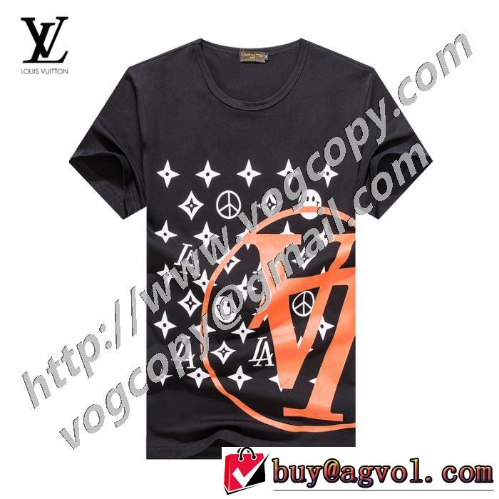 LOUIS VUITTON 2色可選 ストリート系に大人気 ルイ ヴィトン デザインお洒落 半袖Tシャツ 最新の入荷商品