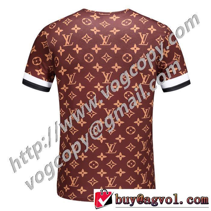 春夏コレクション新品 半袖Tシャツ 差をつけたい人にもおすすめ ルイ ヴィトン LOUIS VUITTON