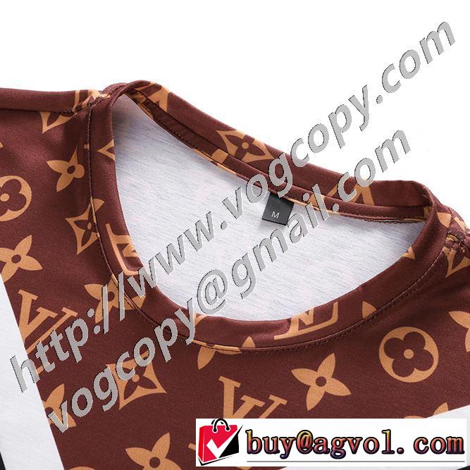 春夏コレクション新品 半袖Tシャツ 差をつけたい人にもおすすめ ルイ ヴィトン LOUIS VUITTON