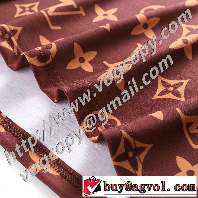 春夏コレクション新品 半袖Tシャツ 差をつけたい人にもおすすめ ルイ ヴィトン LOUIS VUITTON