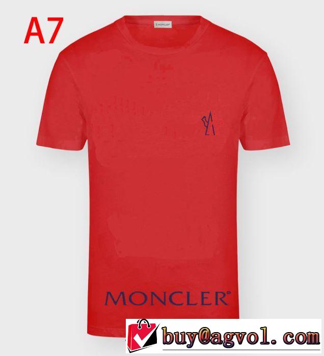 2020SS人気 MONCLER モンクレール スーパーコピー ｔシャツ コピー 春夏コレクション 新作 シンプルなデザインコットンウェア