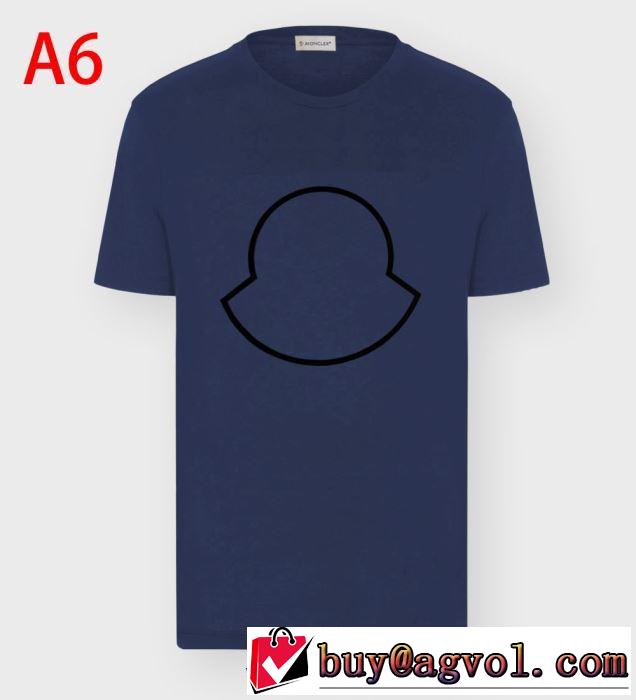 人気ランキング最高MONCLER Geniusプリント ｔシャツ モンクレール コピー メンズ 着こなしコットンウェア コーディネート 黒