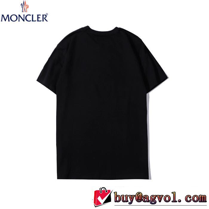 希少入手困難MONCLERモンクレール アーケード Tシャツ 使いやすい 2020年の新作アイテム 品質保証 ブラック ホワイト