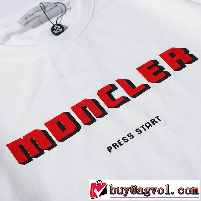 希少入手困難MONCLERモンクレール アーケード Tシャツ 使いやすい 2020年の新作アイテム 品質保証 ブラック ホワイト