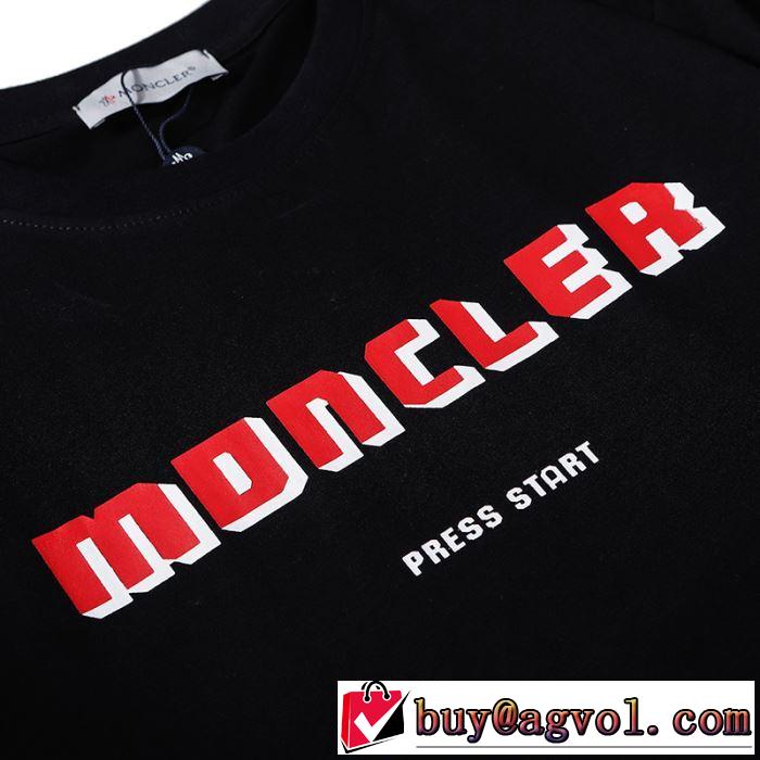 希少入手困難MONCLERモンクレール アーケード Tシャツ 使いやすい 2020年の新作アイテム 品質保証 ブラック ホワイト