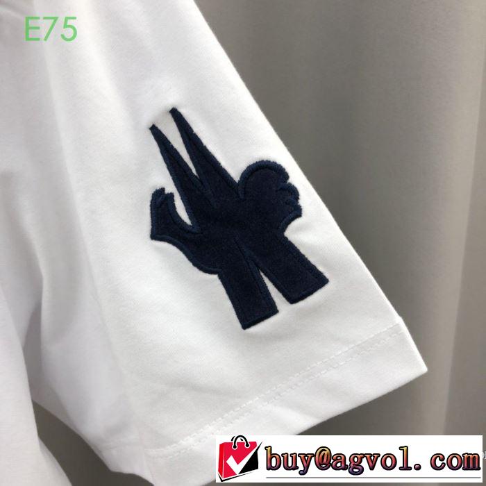 半袖Tシャツ VIP価格SALE 2色可選 モンクレール１点限り！VIPセール  MONCLER エレガントな雰囲気