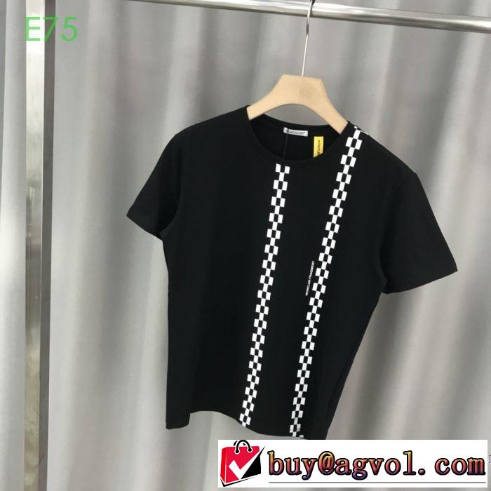 2色可選 モンクレール おしゃれ刷新に役立つ MONCLER オススメのアイテムを見逃すな 半袖Tシャツ