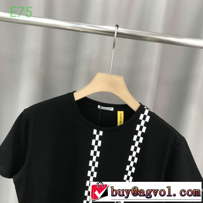 2色可選 モンクレール おしゃれ刷新に役立つ MONCLER オススメのアイテムを見逃すな 半袖Tシャツ