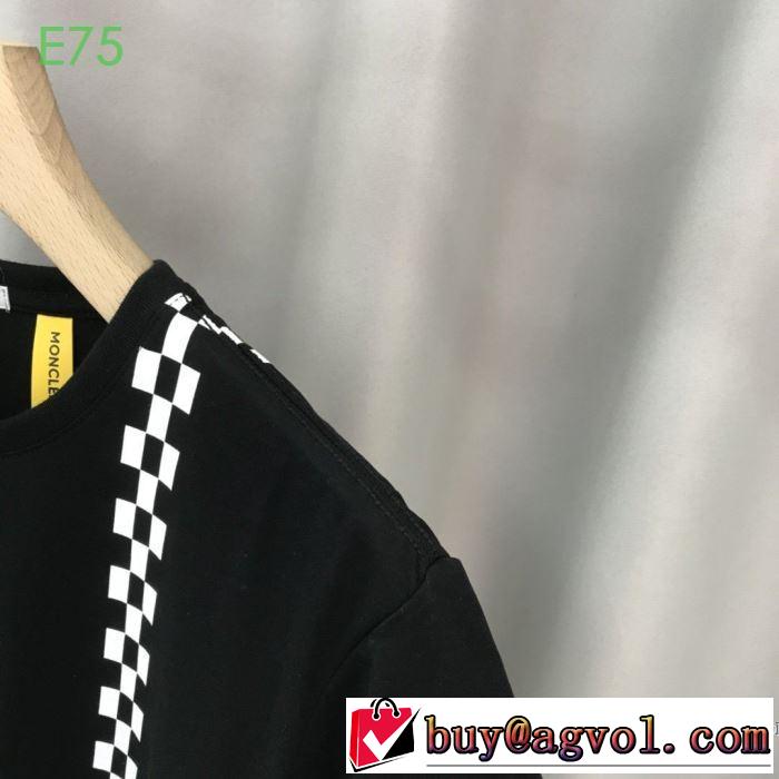 2色可選 モンクレール おしゃれ刷新に役立つ MONCLER オススメのアイテムを見逃すな 半袖Tシャツ