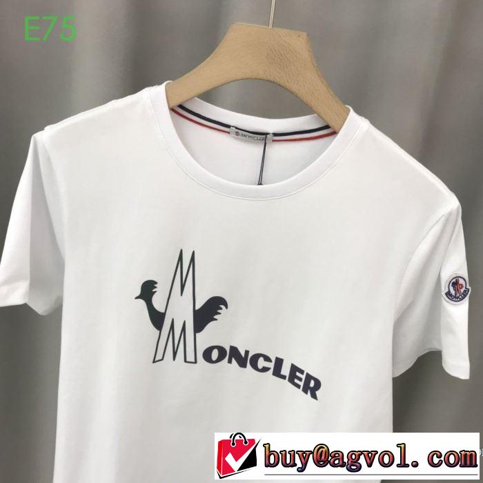 コーデの完成度を高める 2色可選 半袖Tシャツ お手頃プライス モンクレール MONCLER さらに魅力的