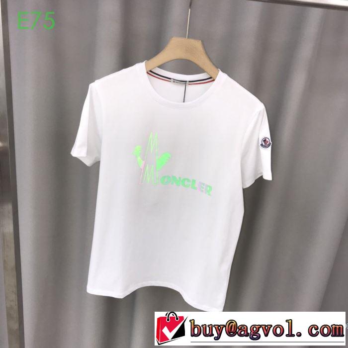 コーデの完成度を高める 2色可選 半袖Tシャツ お手頃プライス モンクレール MONCLER さらに魅力的