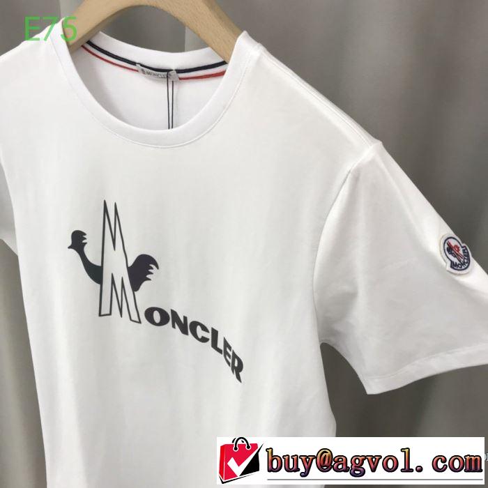 コーデの完成度を高める 2色可選 半袖Tシャツ お手頃プライス モンクレール MONCLER さらに魅力的