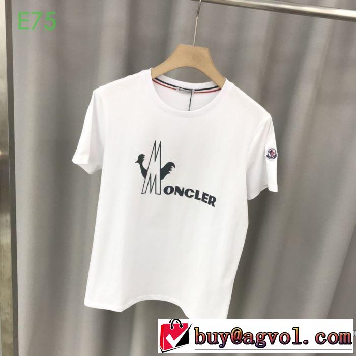 コーデの完成度を高める 2色可選 半袖Tシャツ お手頃プライス モンクレール MONCLER さらに魅力的