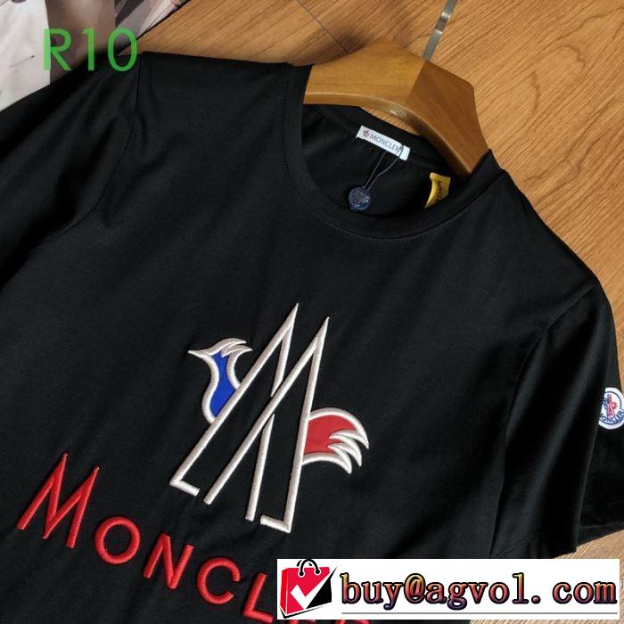 安心安全人気通販 2色可選 モンクレール MONCLERストリート界隈でも人気  半袖Tシャツ20新作です