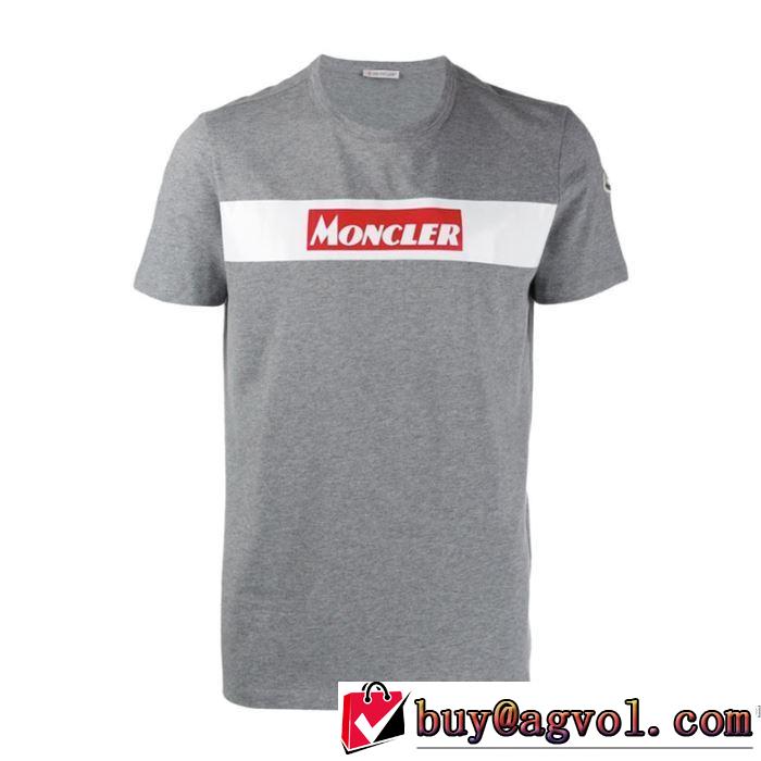 多色可選 最新の入荷商品 半袖Tシャツ ストリート系に大人気 モンクレール MONCLERどのアイテムも手頃な価格で