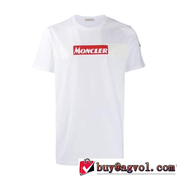 多色可選 最新の入荷商品 半袖Tシャツ ストリート系に大人気 モンクレール MONCLERどのアイテムも手頃な価格で