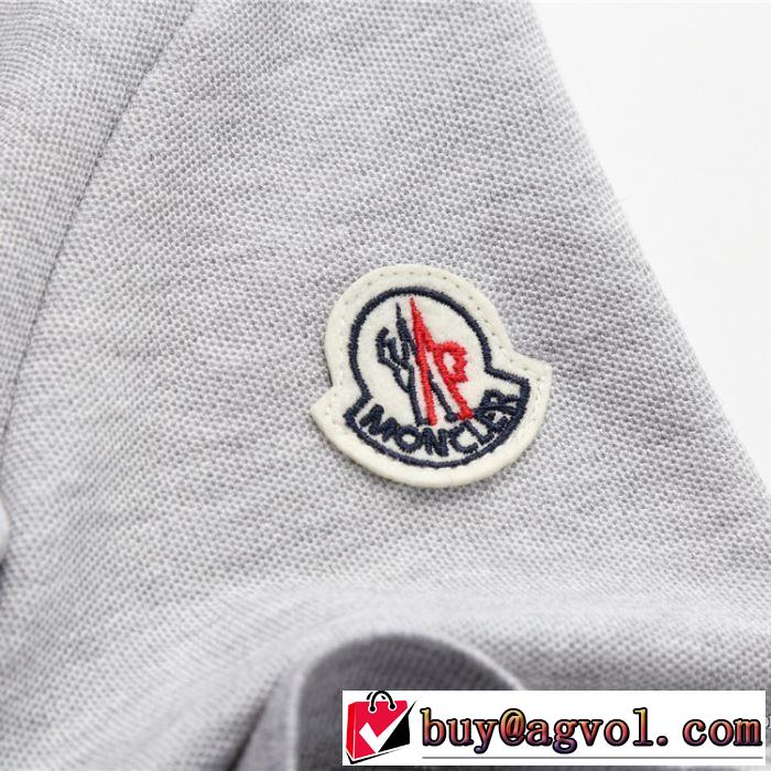 モンクレール 2020春新作 MONCLER 多色可選 限定アイテム特集 半袖Tシャツ ファッションに合わせ