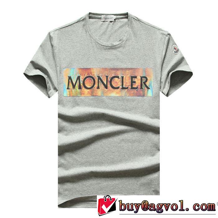 差をつけたい人にもおすすめ 多色可選 半袖Tシャツ 今季の主力おすすめ モンクレール MONCLER