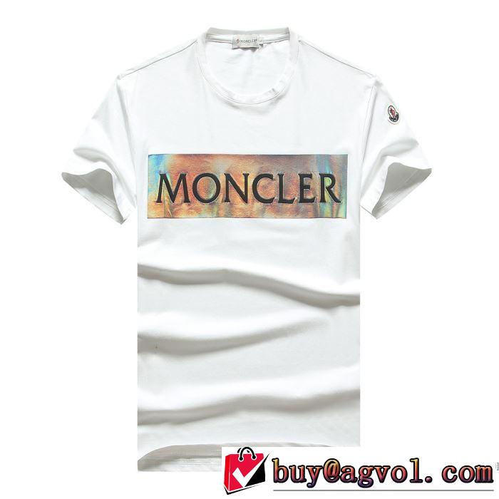 差をつけたい人にもおすすめ 多色可選 半袖Tシャツ 今季の主力おすすめ モンクレール MONCLER