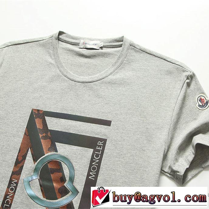 3色可選 春夏コレクション新品 半袖Tシャツ 程よい最新作 モンクレール MONCLER 大活躍する