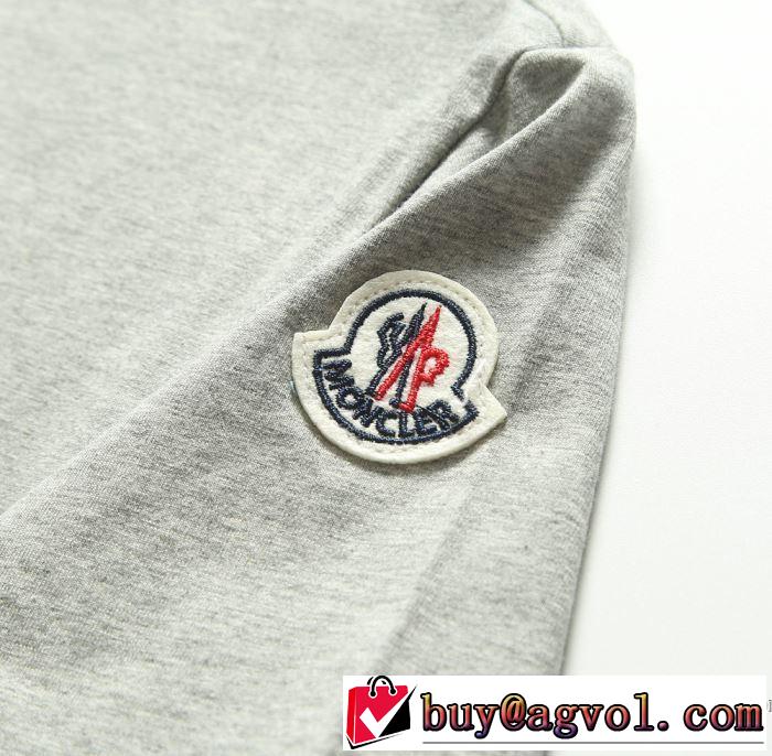 3色可選 春夏コレクション新品 半袖Tシャツ 程よい最新作 モンクレール MONCLER 大活躍する
