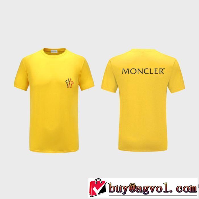 取り入れやすい 半袖Tシャツ 多色可選 大人気のブランドの新作 モンクレール MONCLER 確定となる上品